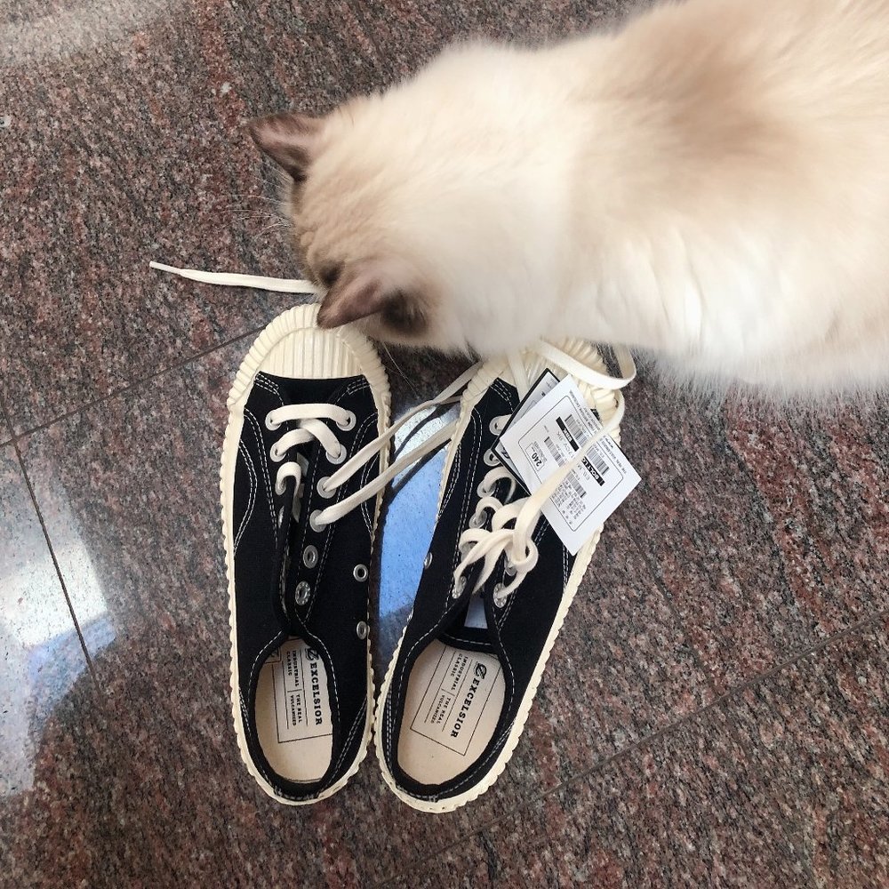 Excelsior black&white sneakers